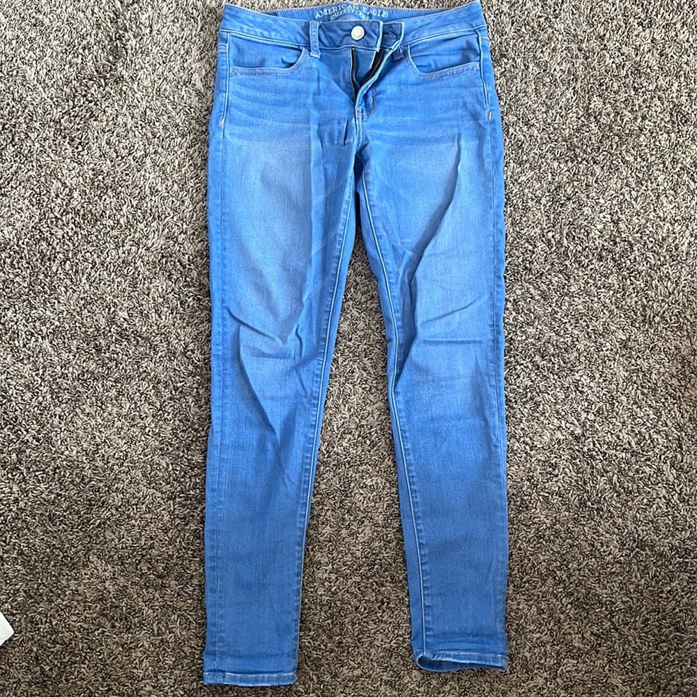 Lightly worn AE jeggings